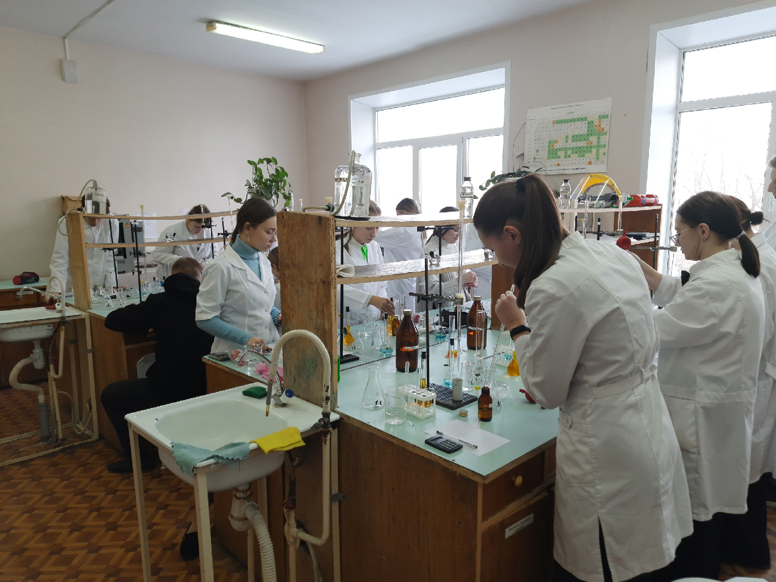 27 января прошел практический тур регионального этапа ВсОШ по химии